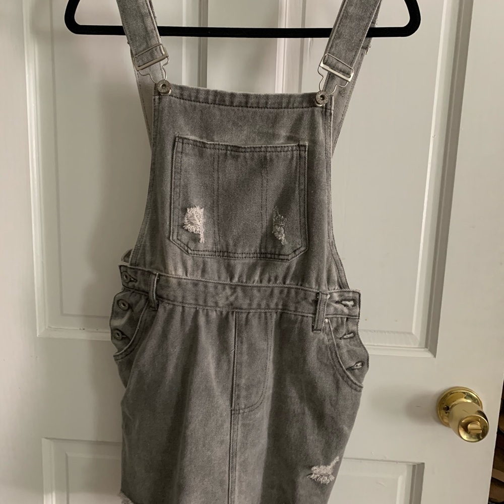 Jean Skirt Romper